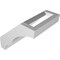Ekena Millwork 3 1/2-in. W x 40-in. D x 40-in. H Balboa Architectural Grade PVC Knee Brace BRCP035X40X40BOA - alternate 2